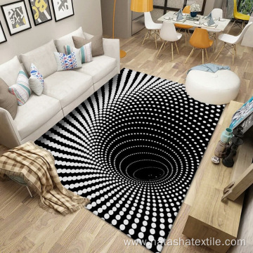 Home Nordic Abstract Sofa Printed Carpet